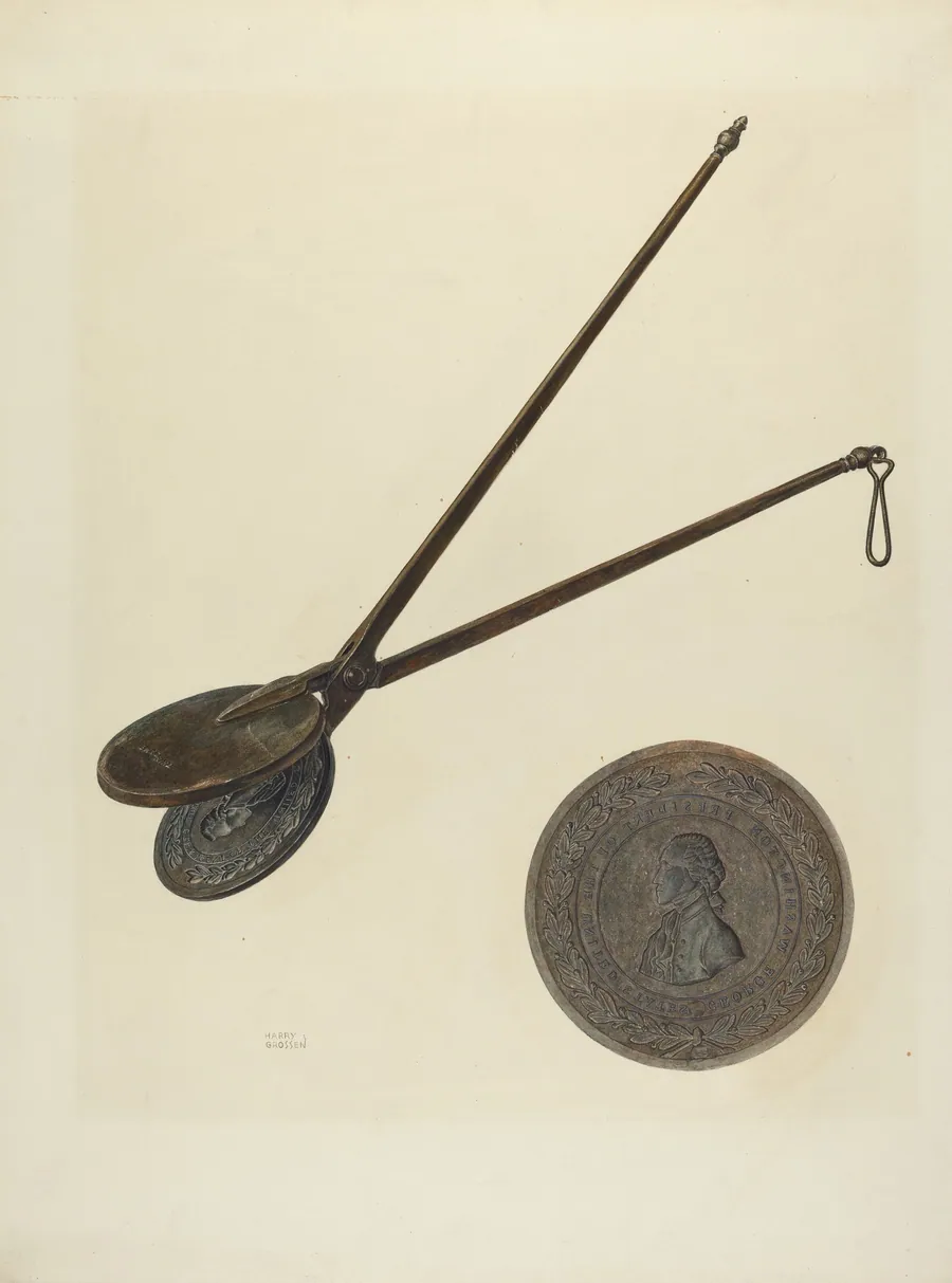 Thin Cake Iron by Harry Grossen
