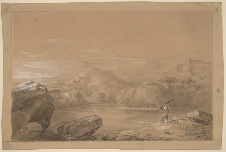 The Good Shepherd by Thomas Cole