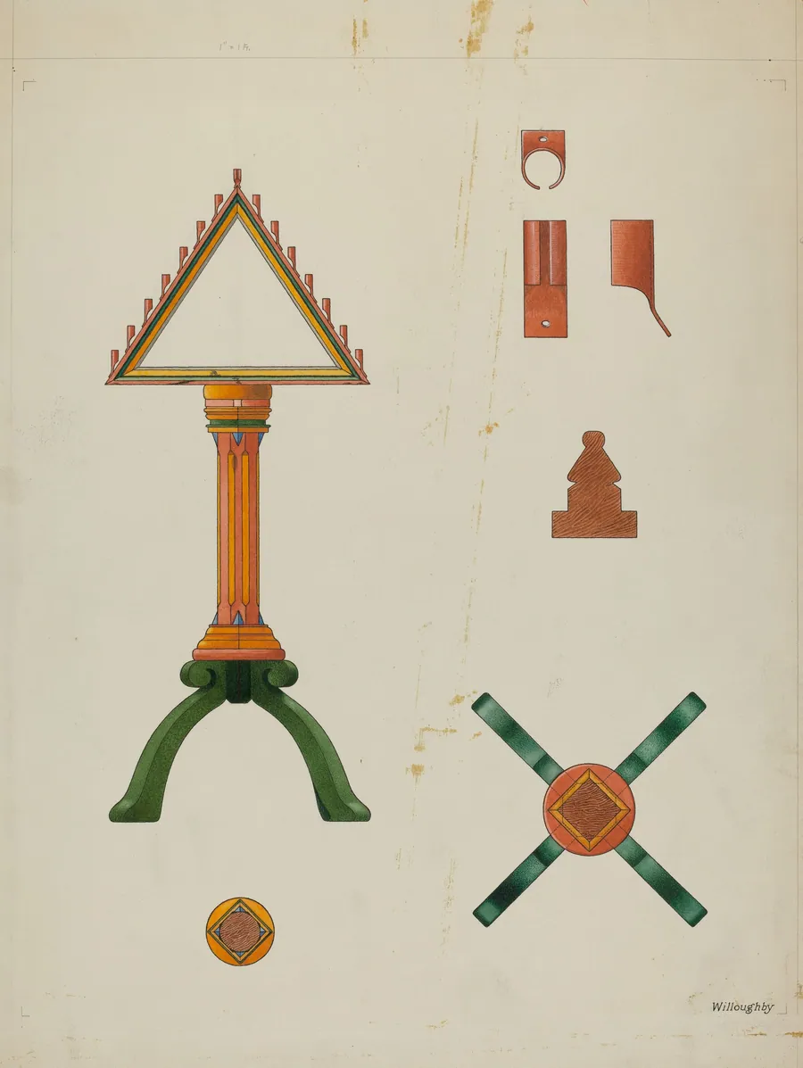 Tenebrae Candelabra by David P Willoughby