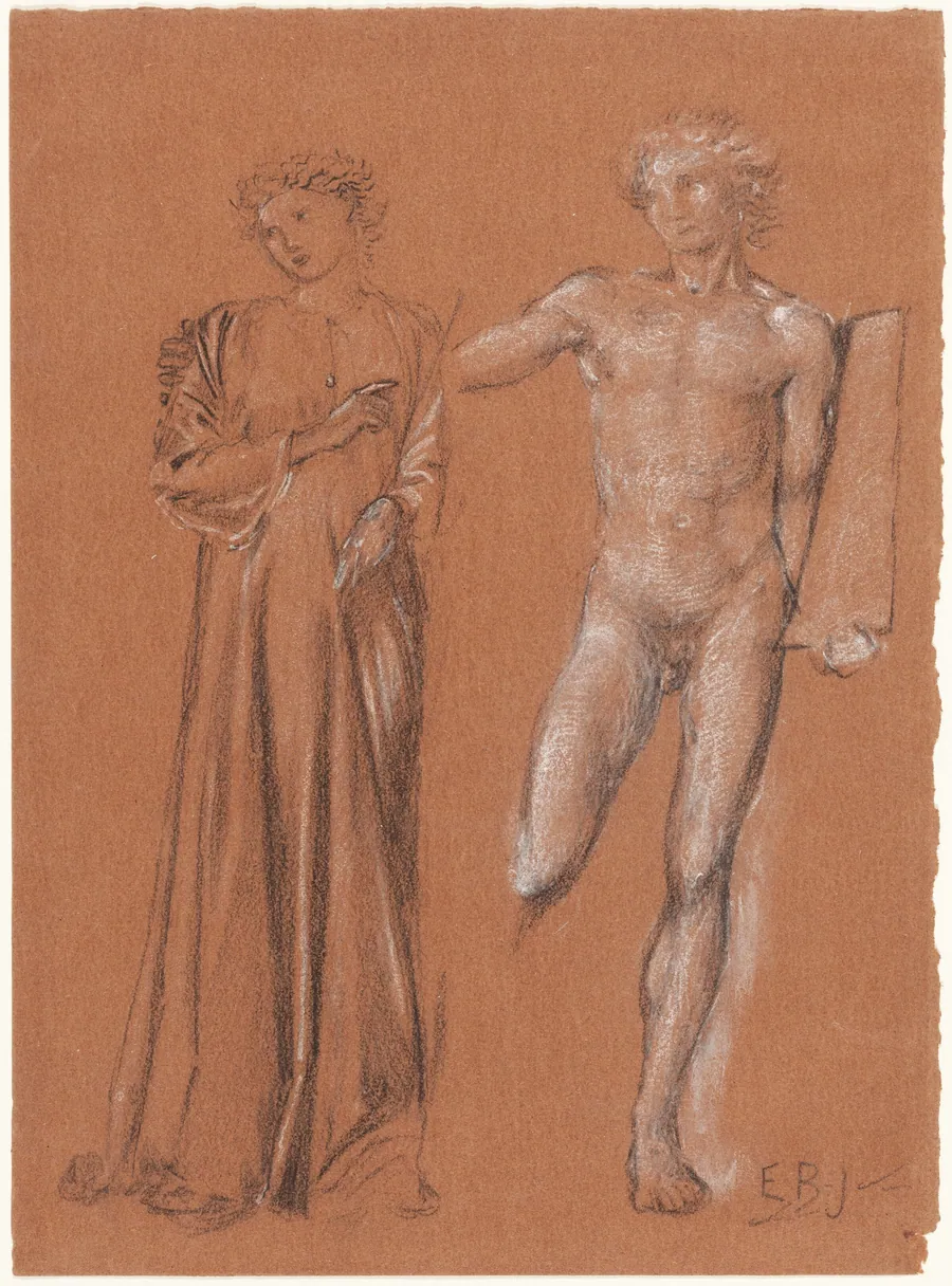 Orpheus and Eurydice by Sir Edward Coley Burne-Jones