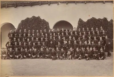 B. c/o Devonshire Regiment, Jhansi (recto)