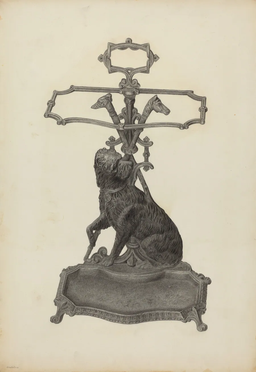 Umbrella Stand by Milton Grubstein