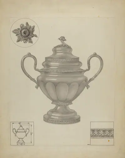 Silver Sugar Bowl