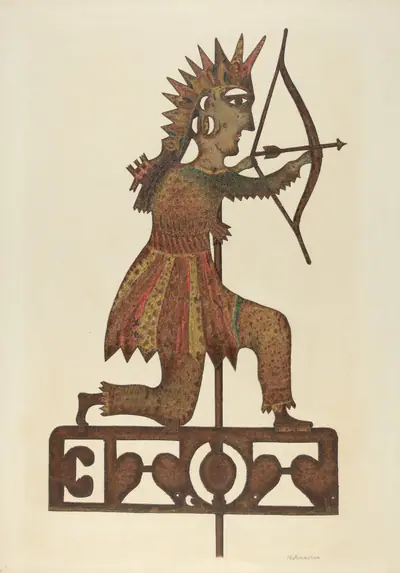 Indian Weather Vane