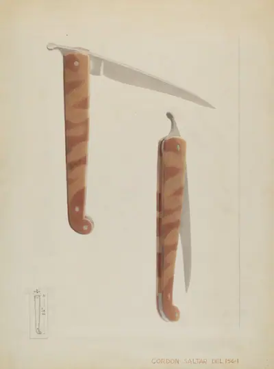 Quill Sharpener Knife
