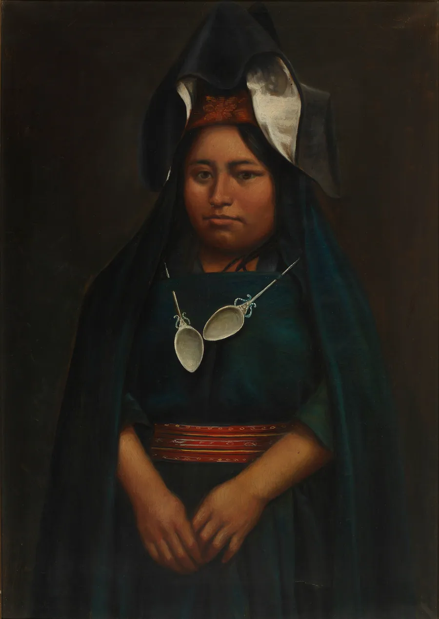 Aymara Girl by Unidentified (South American?)