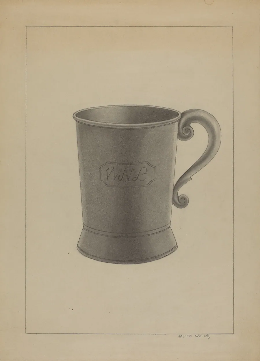 Britannia Mug by Joseph Wolins