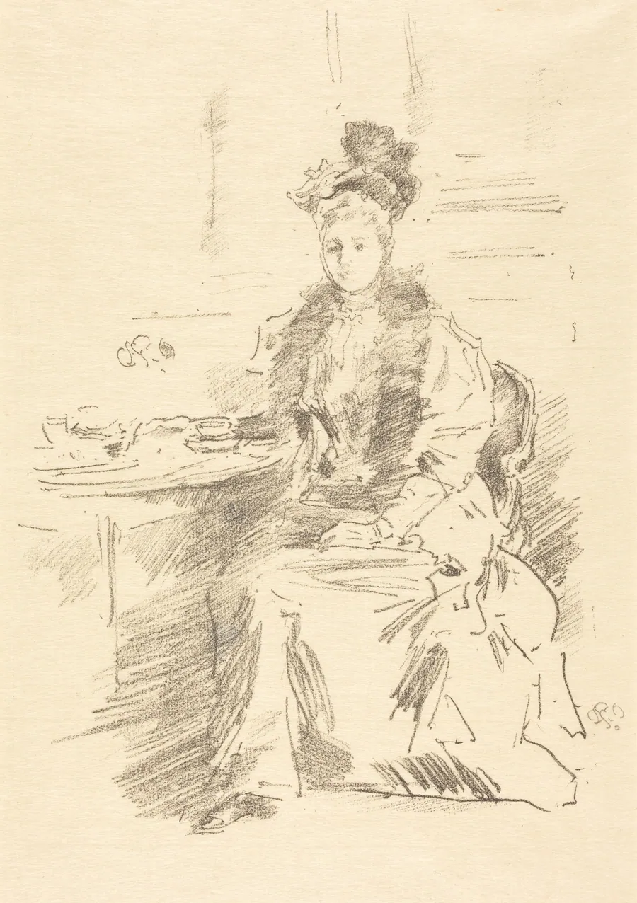 La Jolie New Yorkaise by James McNeill Whistler