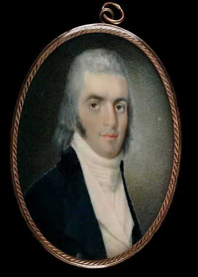 Portrait of a Gentleman with Initials H. D. C.
