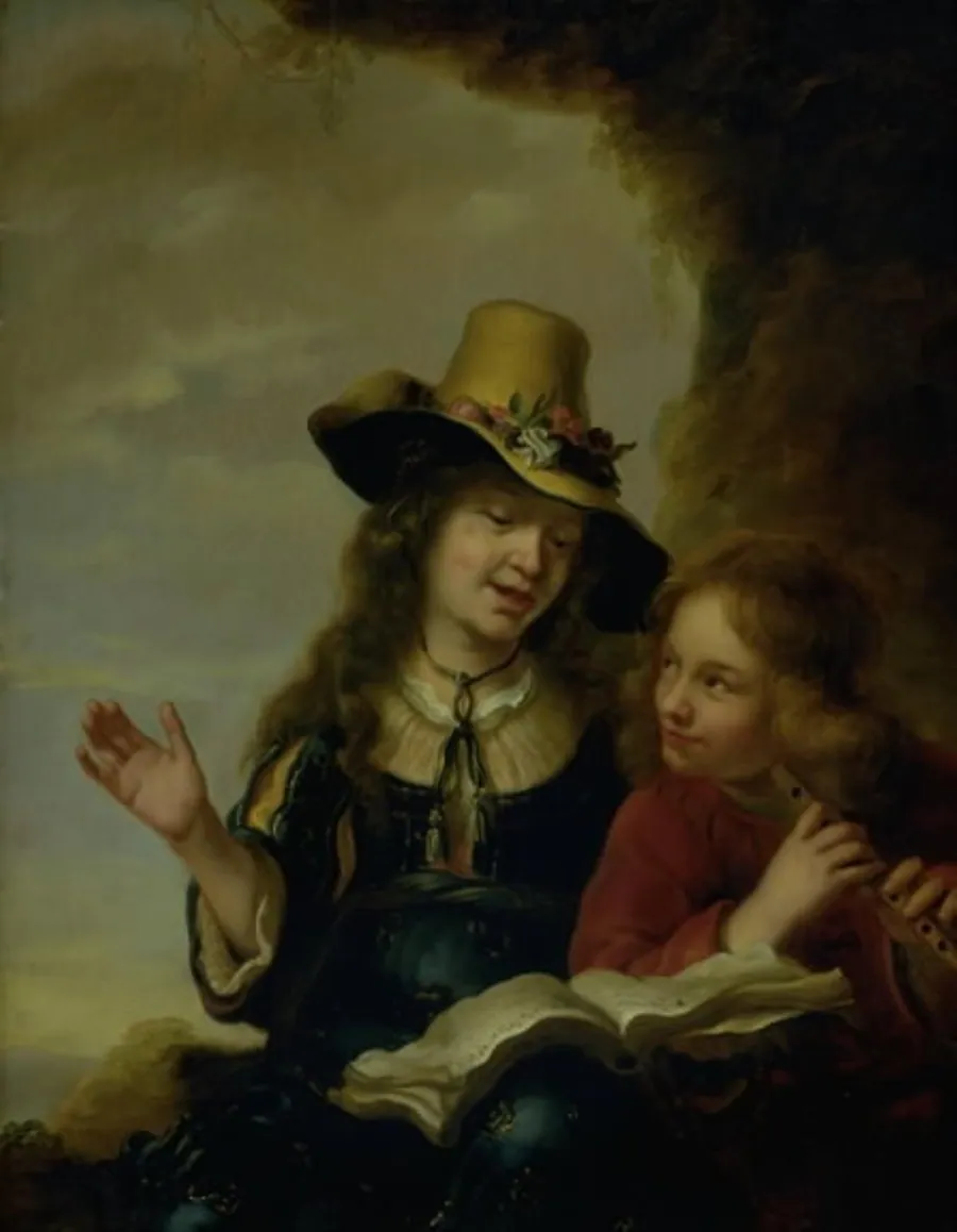 Hyrdindens sang by Jürgen Ovens