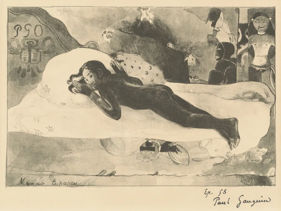 Manao Tupapau (She is Haunted by a Spirit) by Paul Gauguin