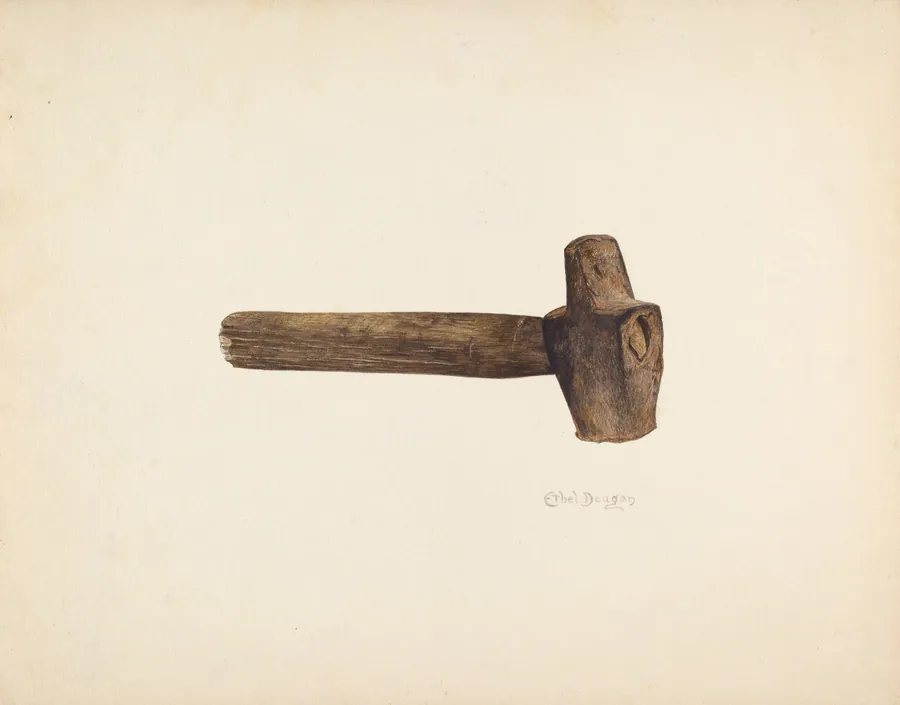 Blacksmith's Hammer by Ethel Dougan