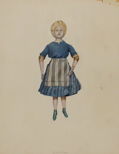 Pewter Doll