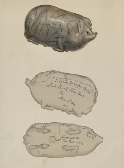 Pottery Pig