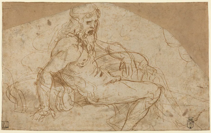 River God by Giulio Romano