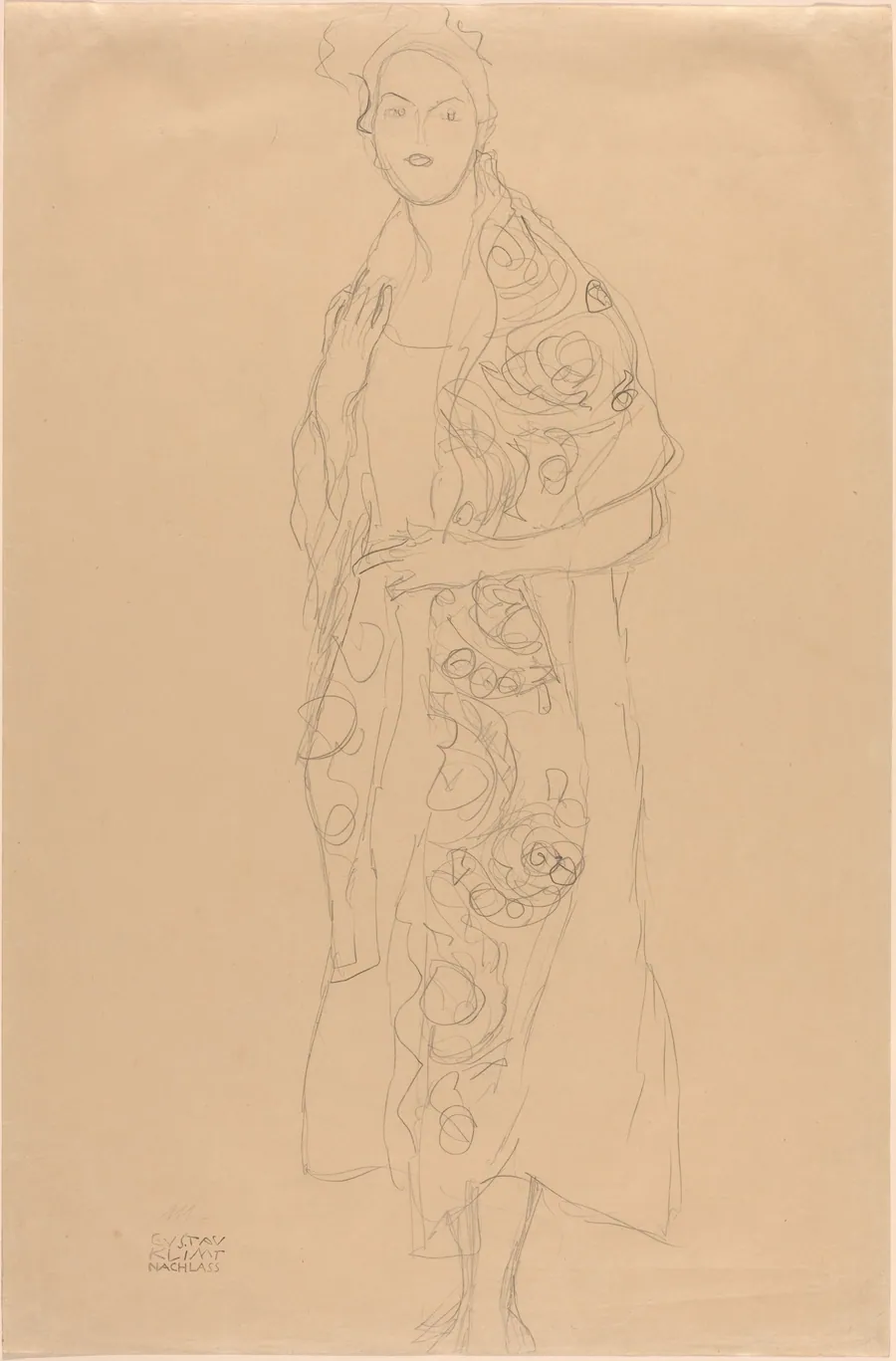 Portrait of a Woman by Gustav Klimt