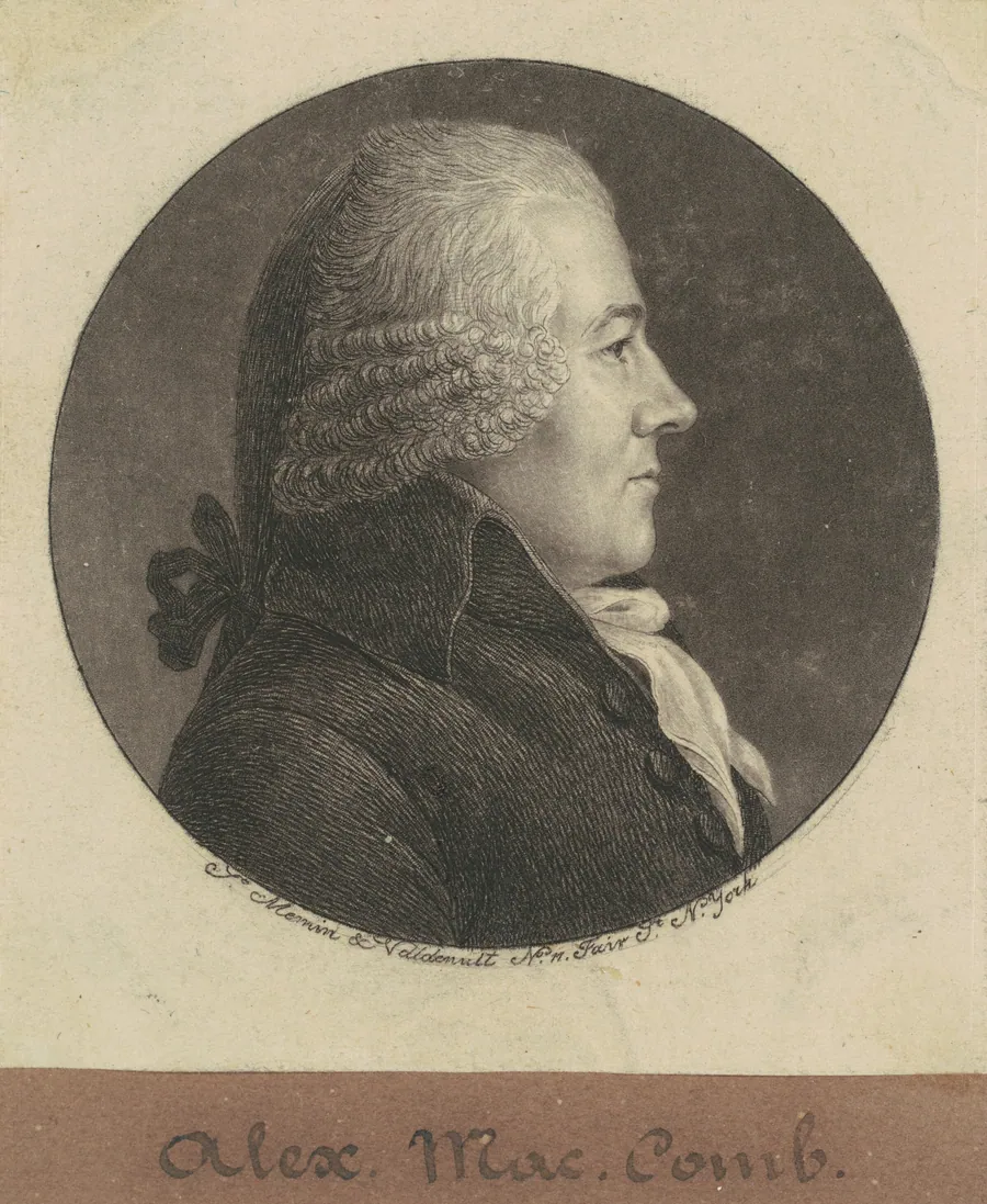 Alexander Macomb by Charles B. J. Févret de Saint-Mémin