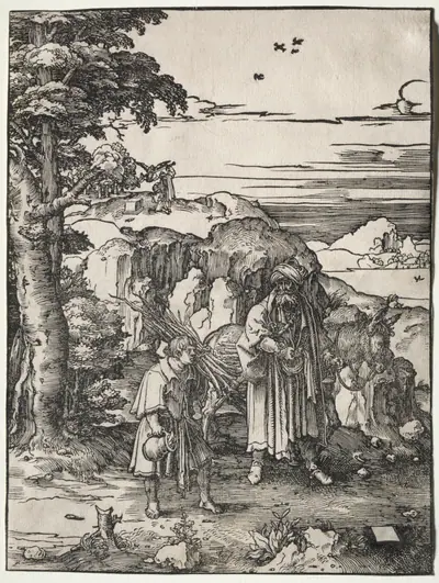 Abraham Going to Sacrifice Isaac