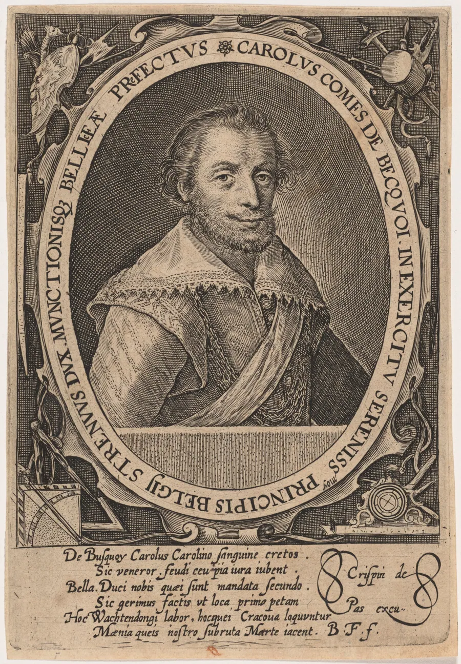 Charles de Bucquoy by Crispijn van de Passe I