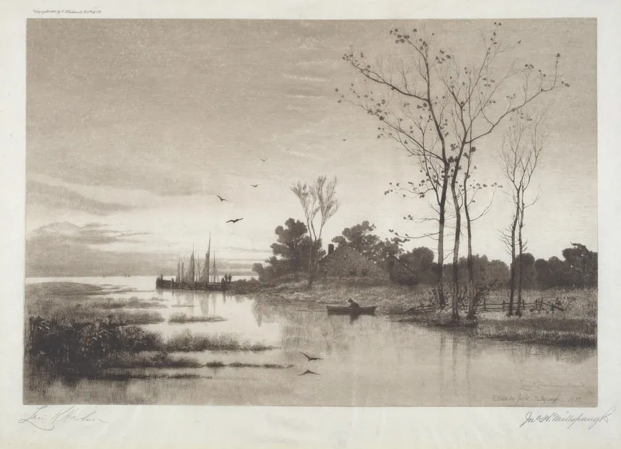 Shrewsbury River by John Hill Millspaugh