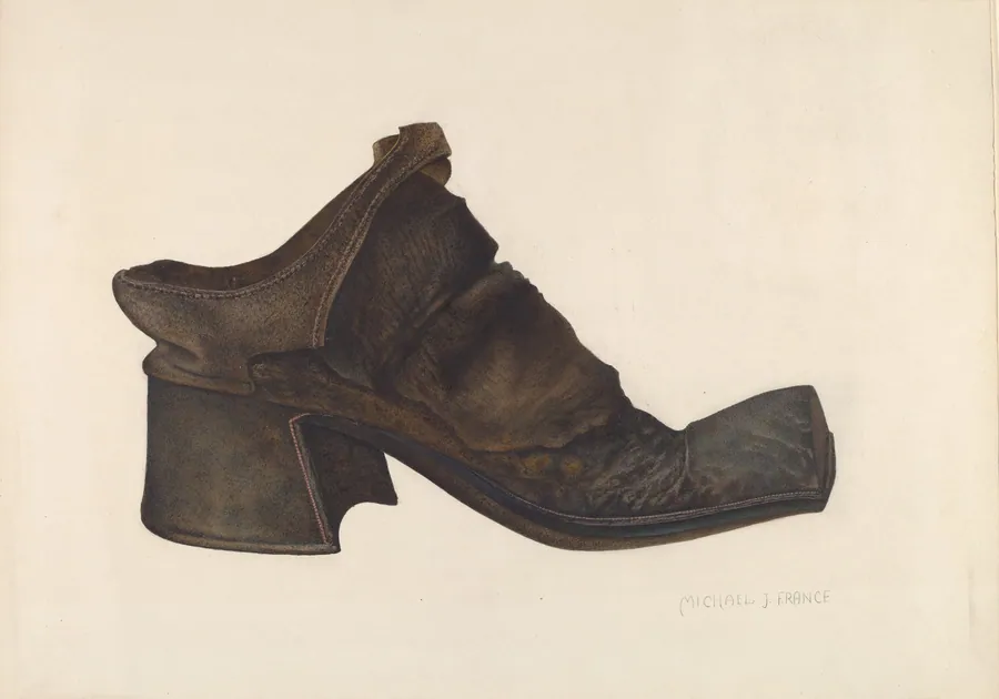 Man's Shoe by Michael France