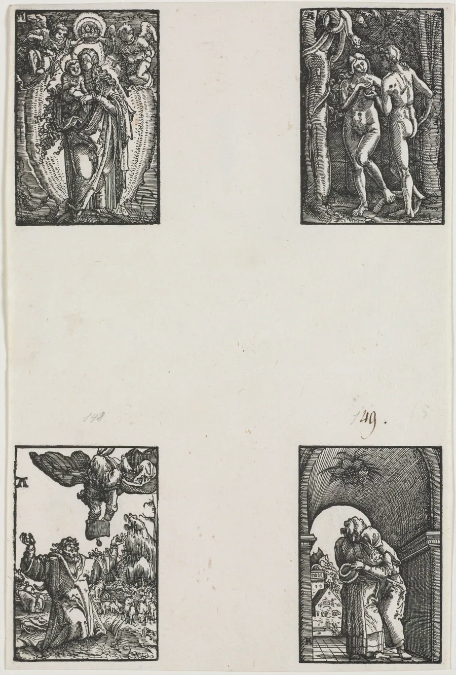 The Fall and Redemption of Man by Albrecht Altdorfer