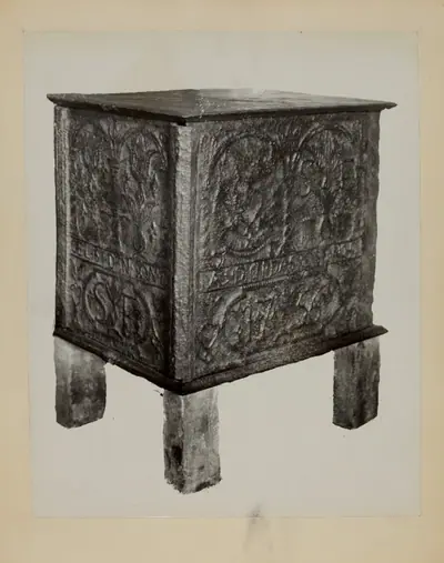 Pa. German Jamb Stove (Five Plate)