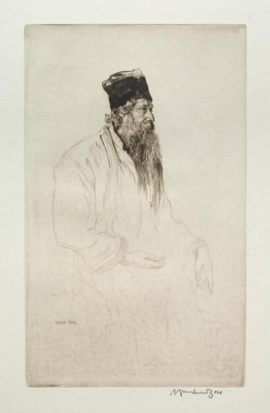 Rabindranath Tagore by Muirhead Bone