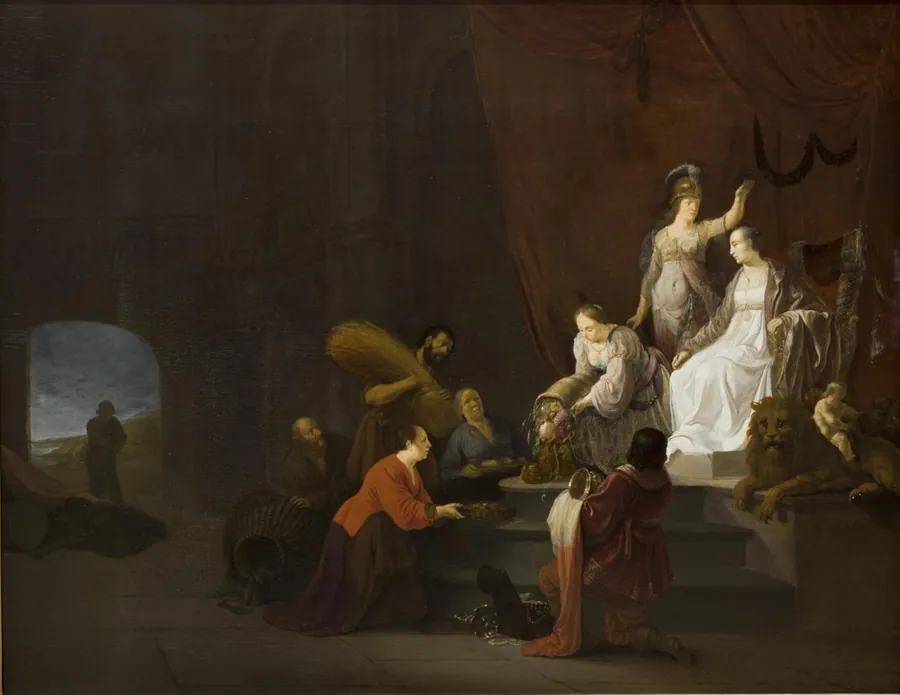 Fredens velsignelser by Willem de Poorter