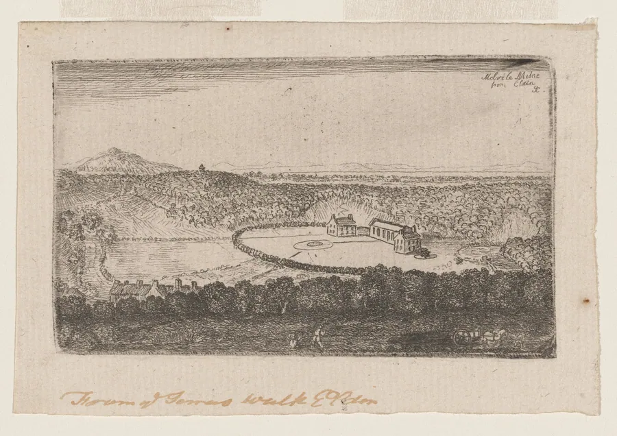 Melville Milne by John Clerk, of Eldin