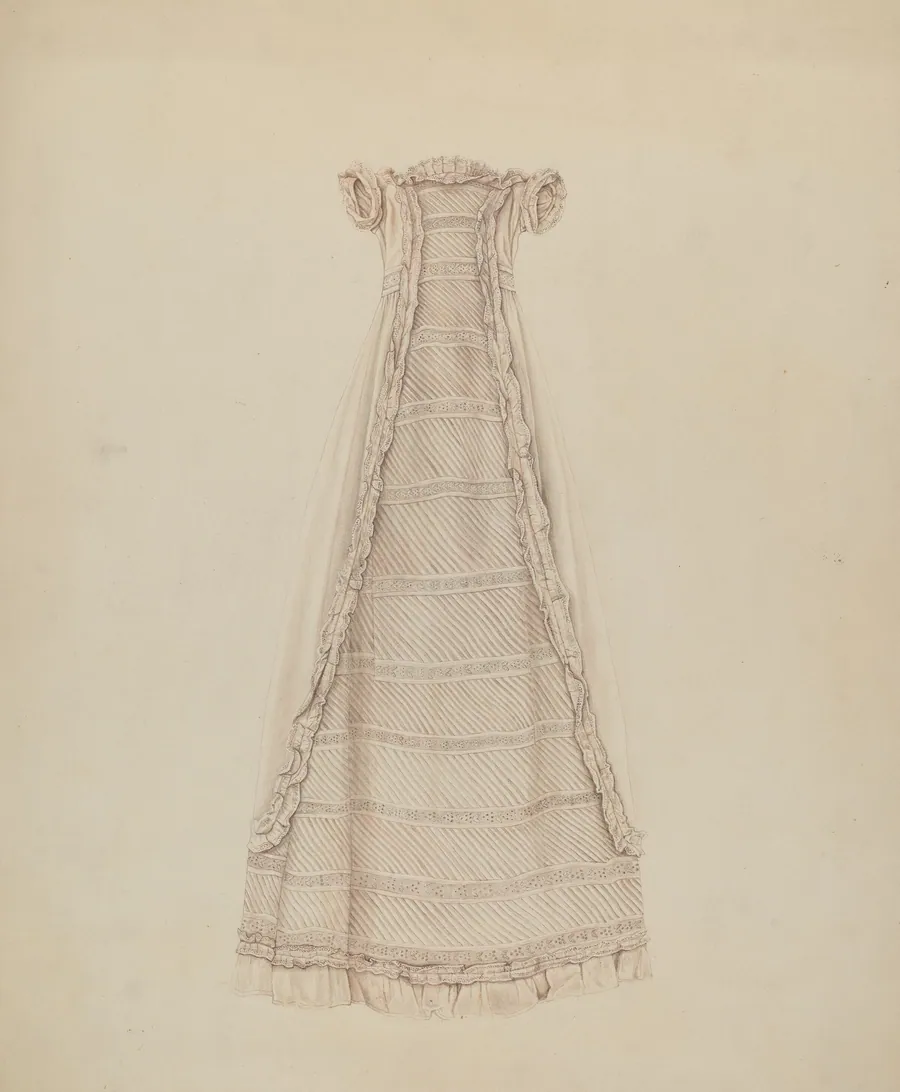 Infant's Dress (Front View) by Lucien Verbeke