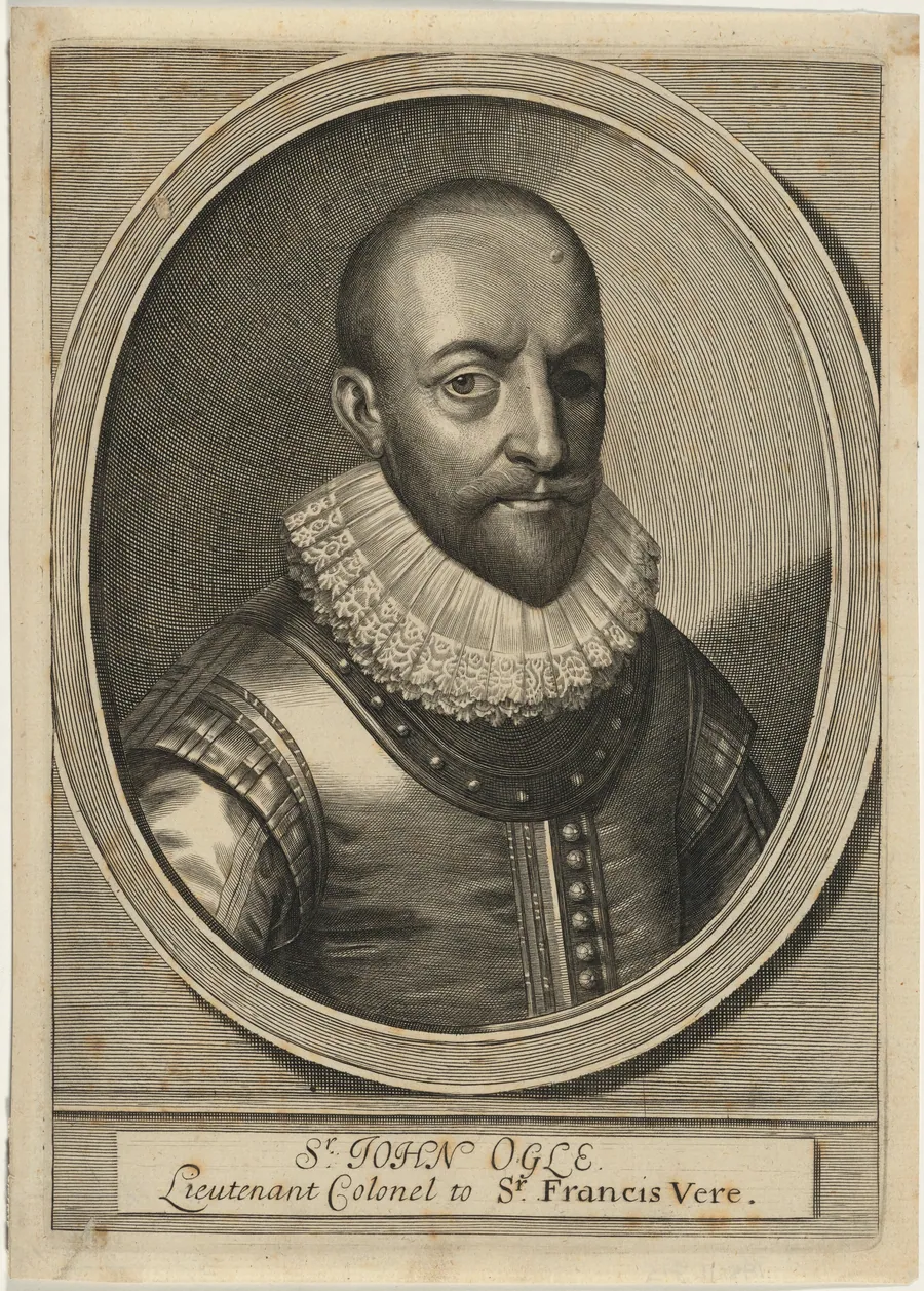 Sir John Ogle by William Faithorne