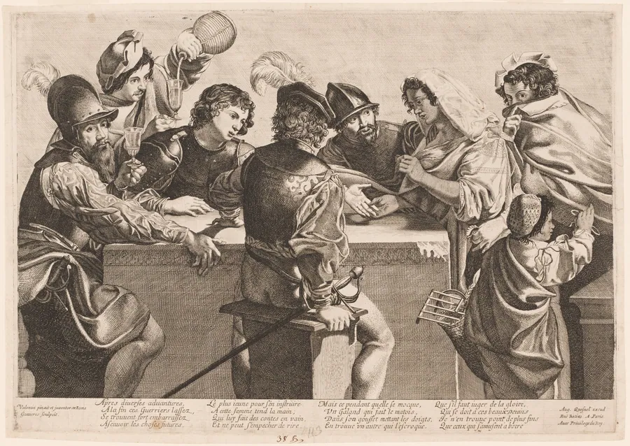 The Fortune Teller by Jean Ganière