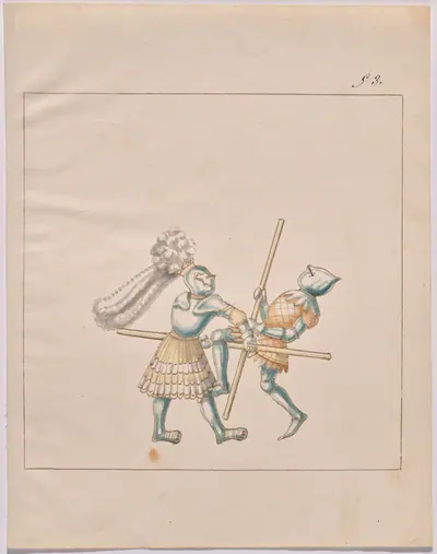 Foot Combat with Poles