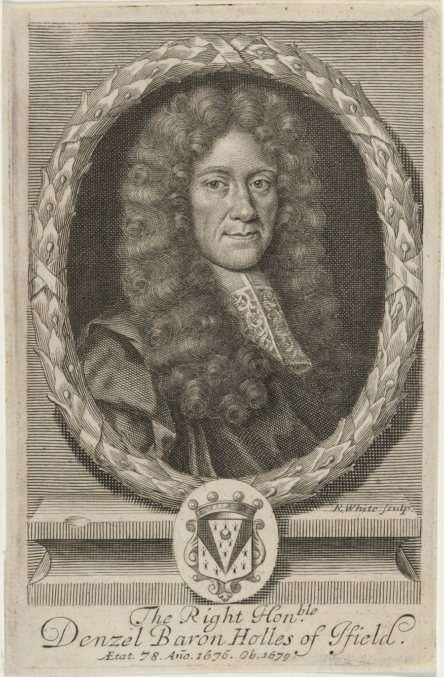 Denzil, First Baron Holles by Robert White