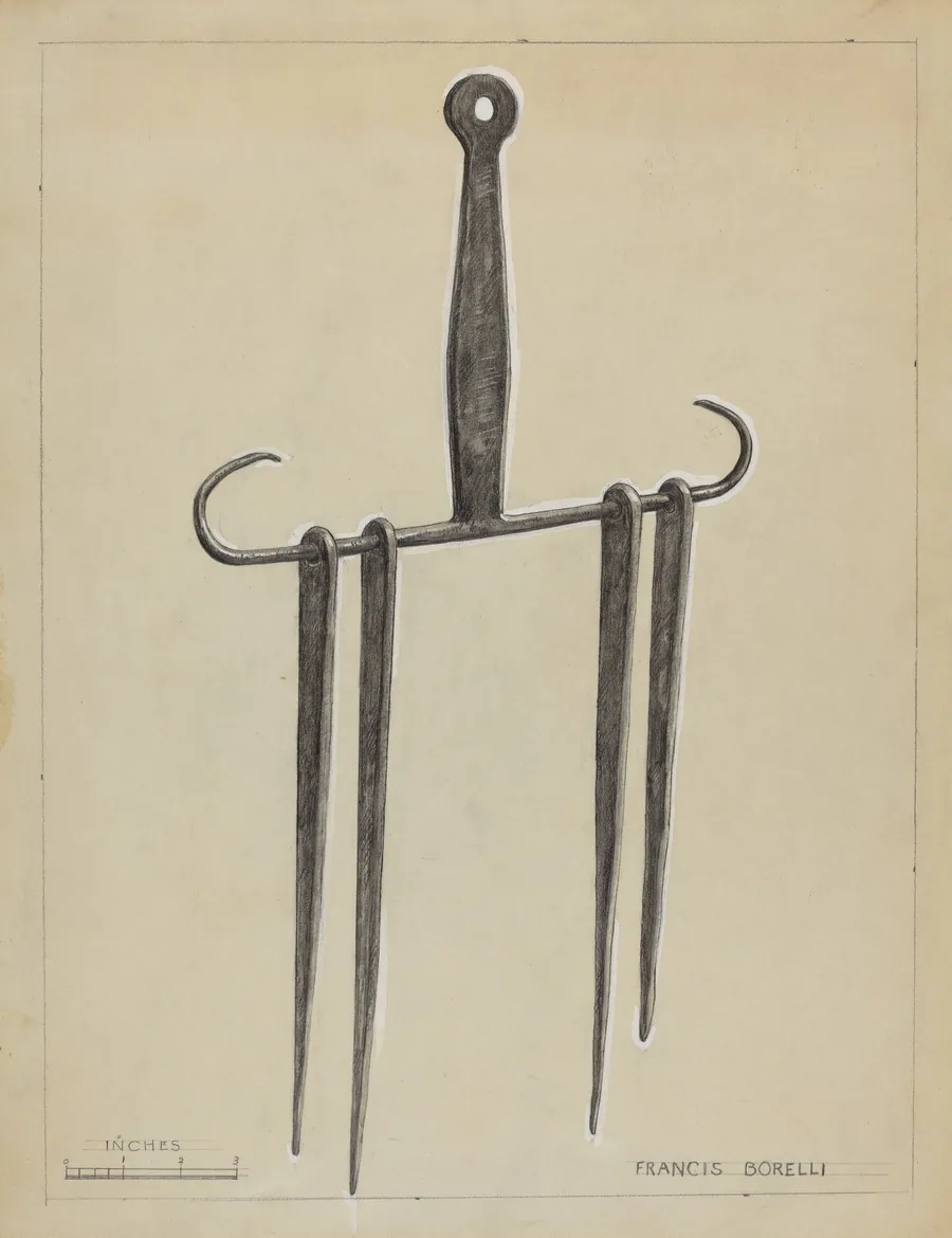 Skewers and Holder by Francis Borelli