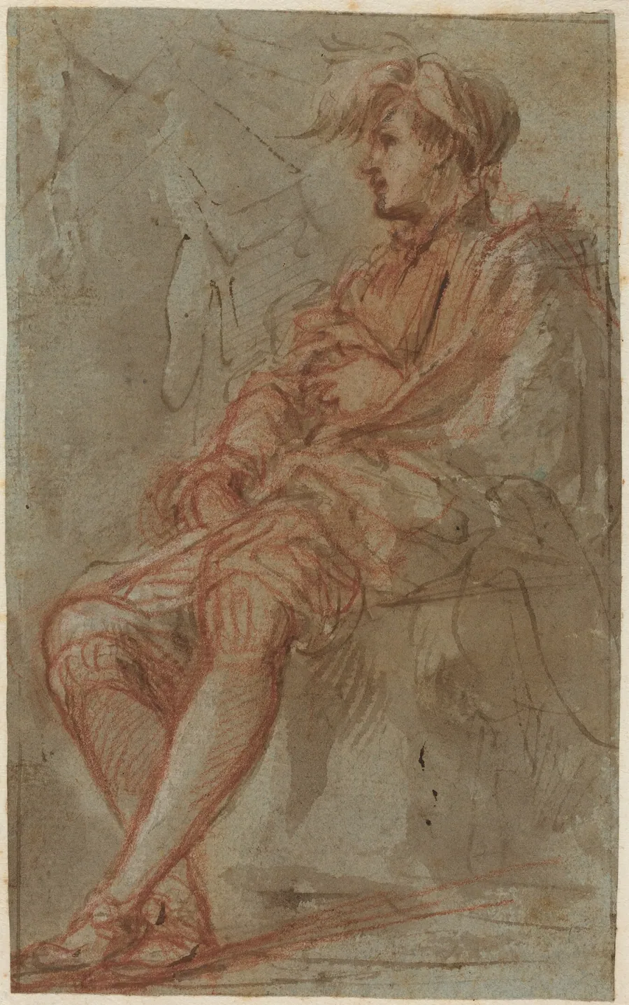 A Young Man by Italian 17th Century