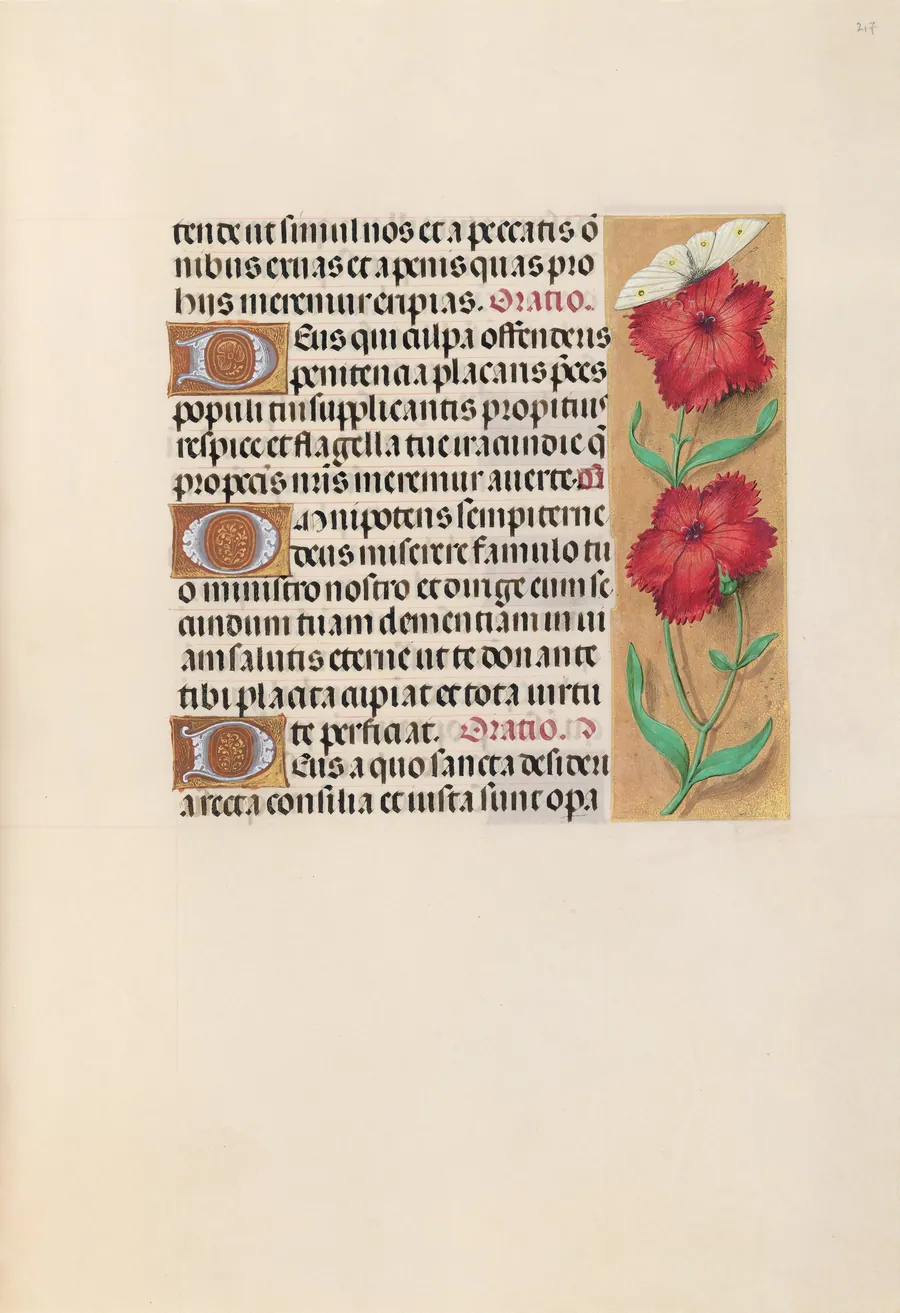 Hours of Queen Isabella the Catholic, Queen of Spain:  Fol. 217r by Master of the First Prayerbook of Maximillian