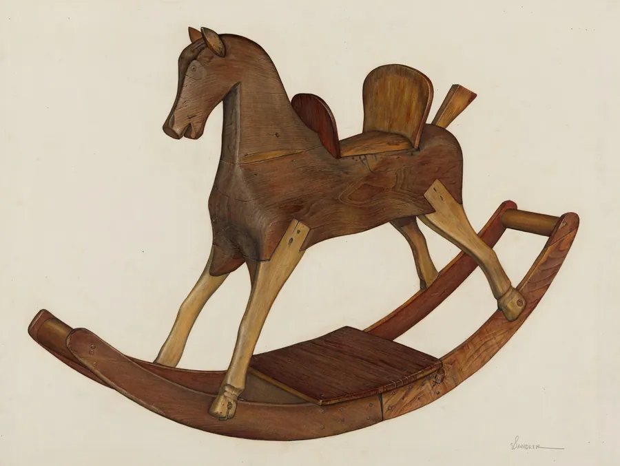 Rocking Horse by Selma Sandler