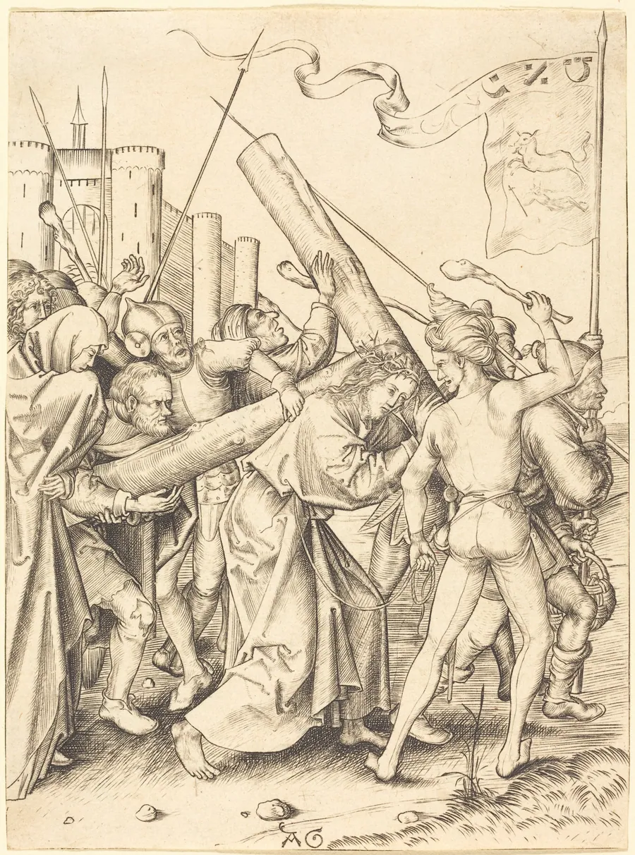 Christ Carrying the Cross by Master AG