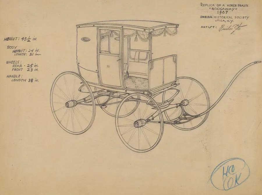 Replica of a Carriage by Emilio Zito