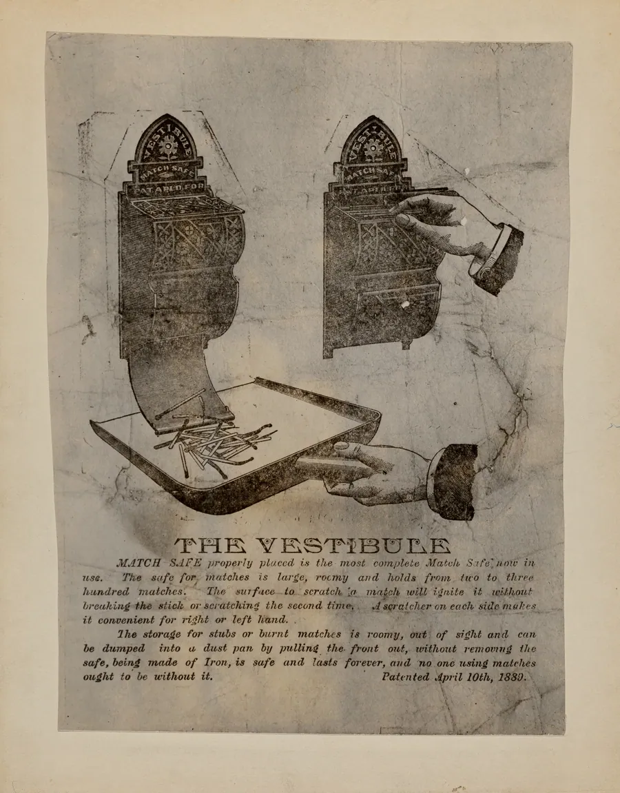 Match Safe "Vestibule" by Julius Bellamy