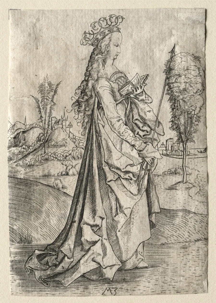 St. Ursula by Master MZ