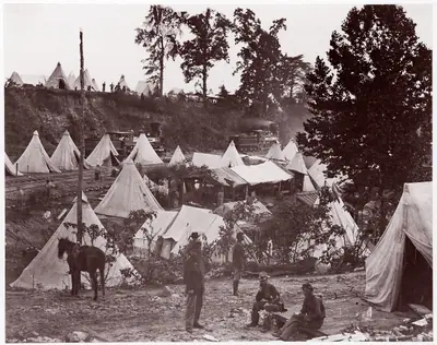 Military Railroad Camp, City Point, Virginia