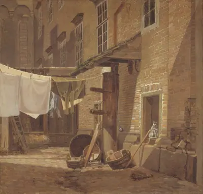 Baggård på Charlottenborg