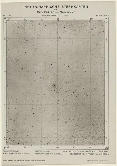 Photographische Sternkarten (July 6, 1904)