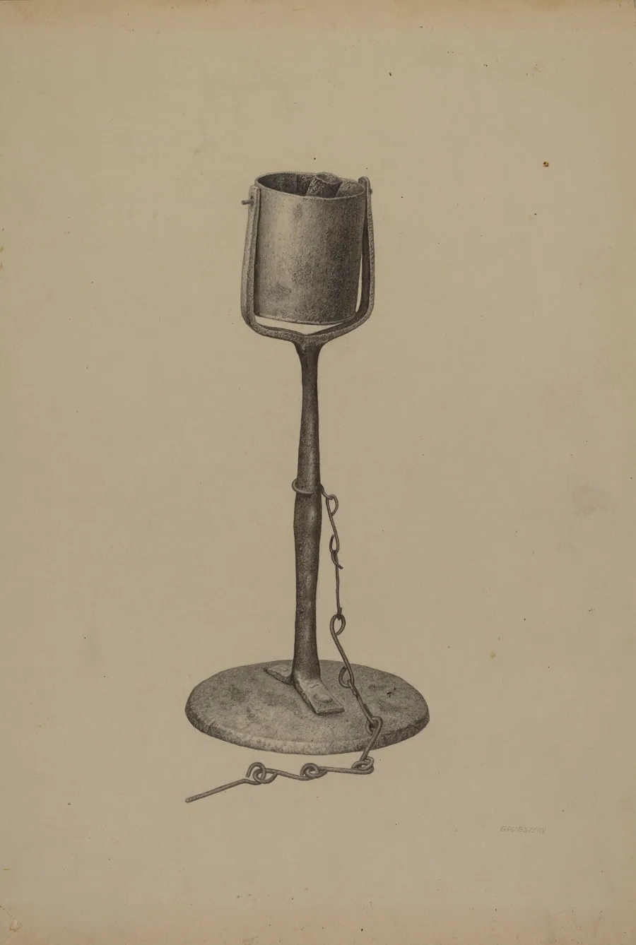 Pennsylvania Fat Lamp by Milton Grubstein