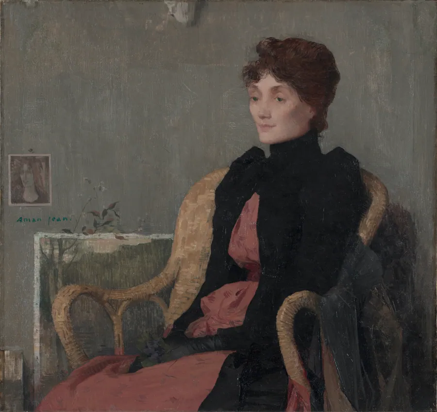 Portrait of a Woman by Edmond François Aman-Jean