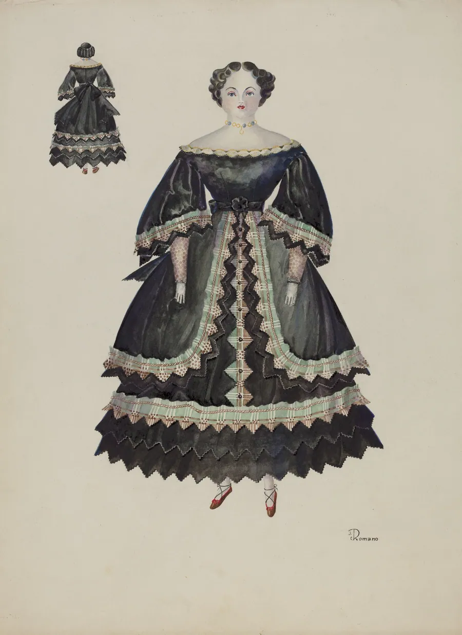 Doll - "Minerva Pratt" by Josephine C. Romano