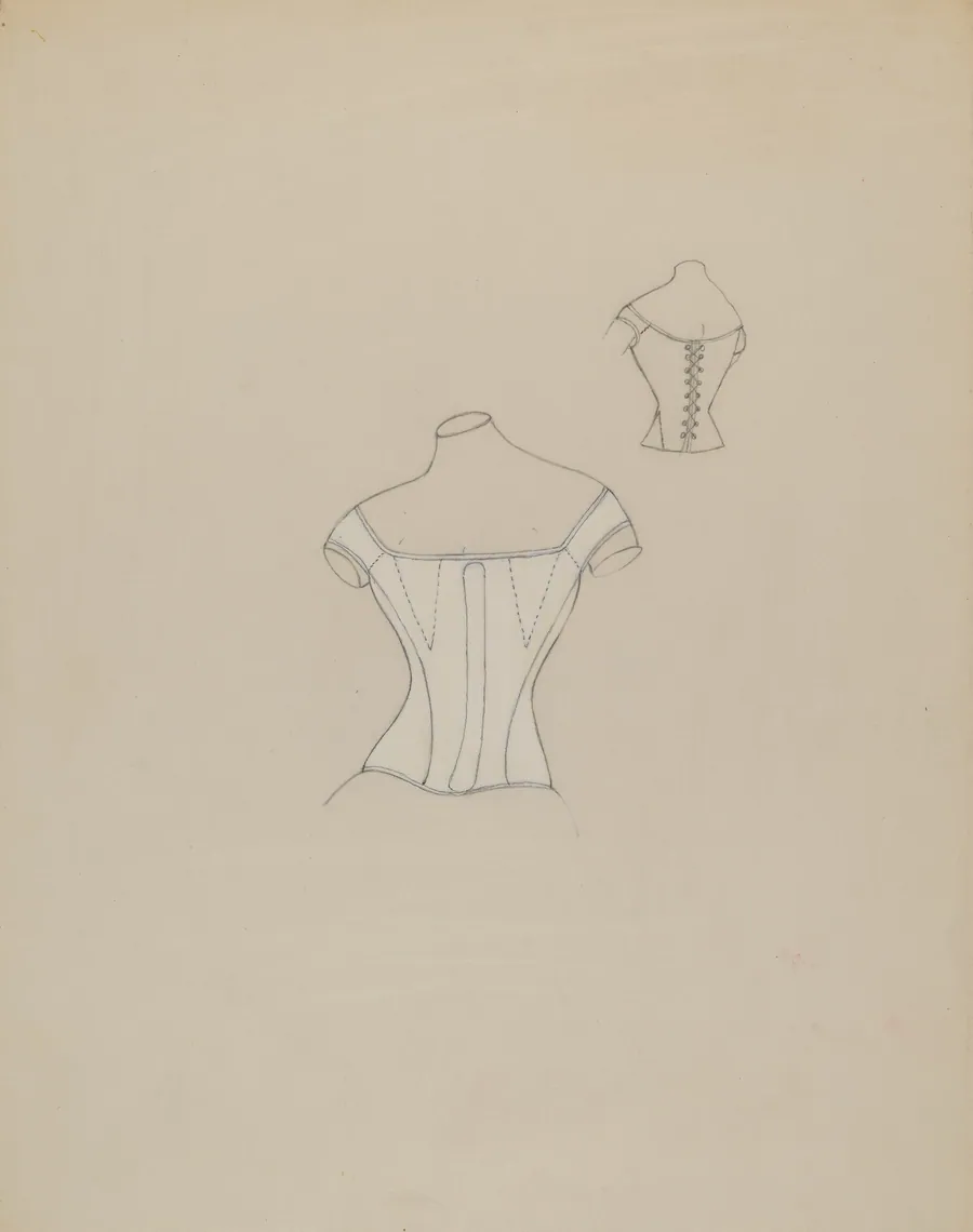 Corset by Mae Szilvasy